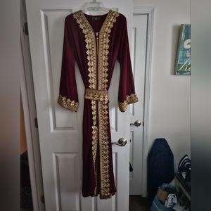 Red Long Sleeve Dress